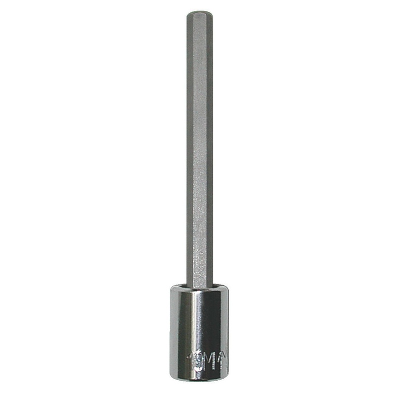 Wright Tool 42L-14MMB 1/2″ Drive Long Length Metric Hex Bit Replacement – 14mm