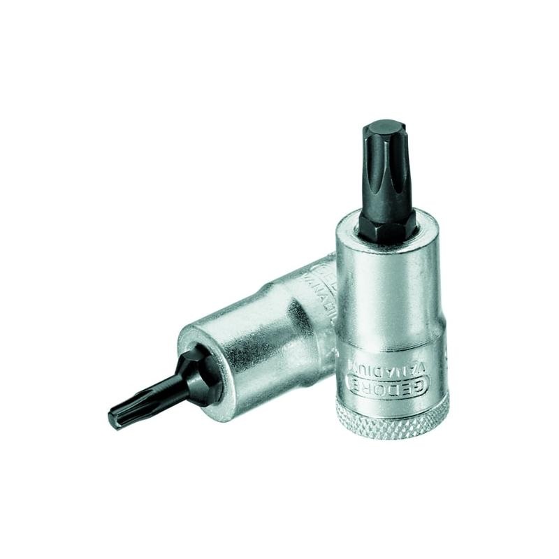 Gedore 6247210 Screwdriver Bit Socket 3/8 Inch TORX T27