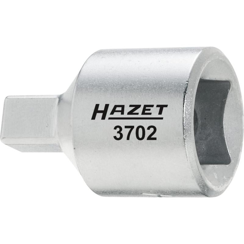 Hazet 3702-1 Oil Service Screwdriver Socket, 10mm Square, 1/2″ Square Drive