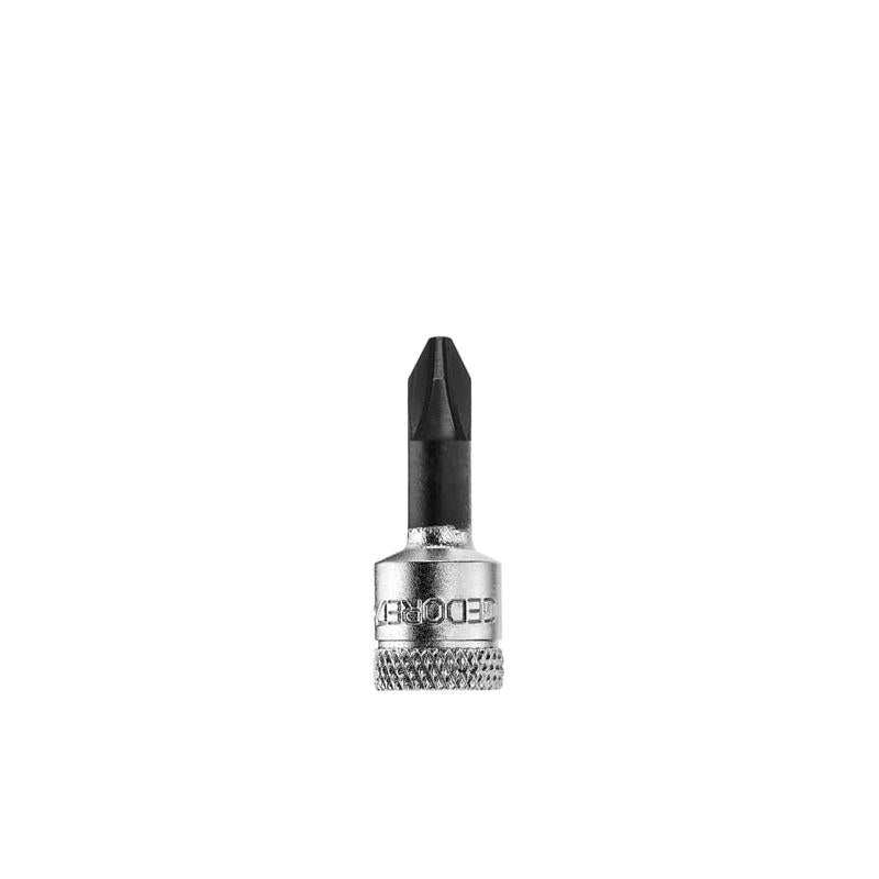 Gedore 6174740 Phillips Screwdriver Bit Socket 1/4″ Drive PH 3