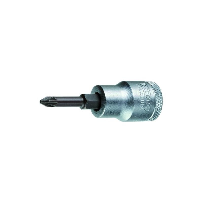 Gedore 1640968 Screwdriver Bit Socket 3/8 Inch PZ 1