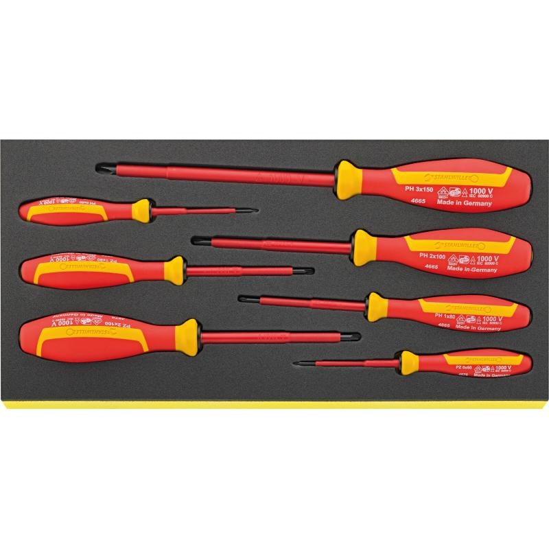 Stahlwille 96838785 TCS 4665/4670 DRALL+ set of screwdrivers