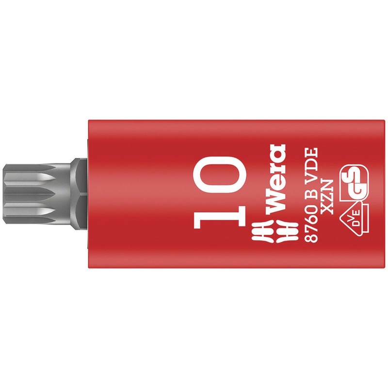 Wera 8760 B VDE XZN Zyklop bit socket, insulated, 3/8″ drive, for multi-point socket screws, M 12 x 59 mm