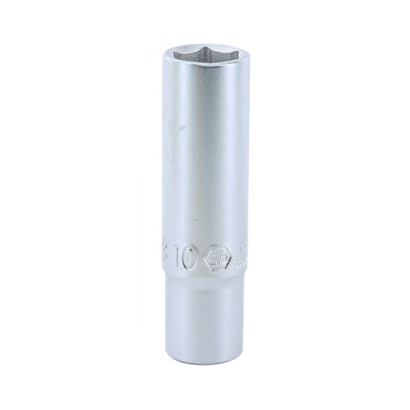 Wiha Tools 33347 1/4″ Dr. Deep Socket Inch, 6 Pt, 10.0mm