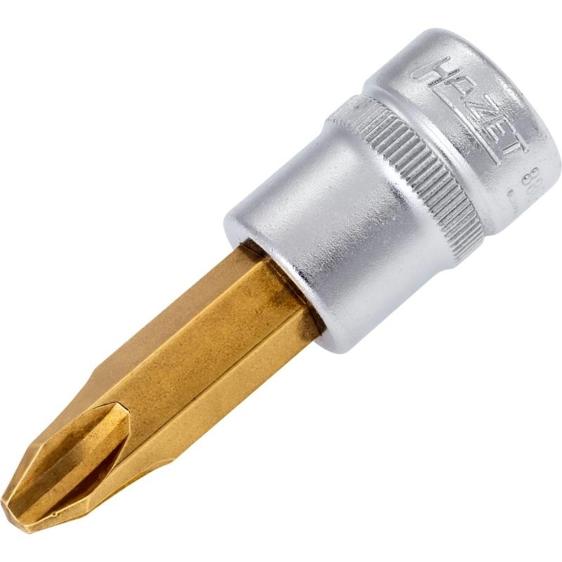 Hazet 8806-PH4 Screwdriver Socket, 10mm (3/8″) Square Drive, Phillips PH4