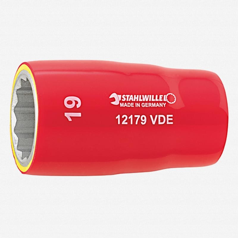 Stahlwille 03370022 12179 VDE Socket 22 mm, 1/2″ Drive