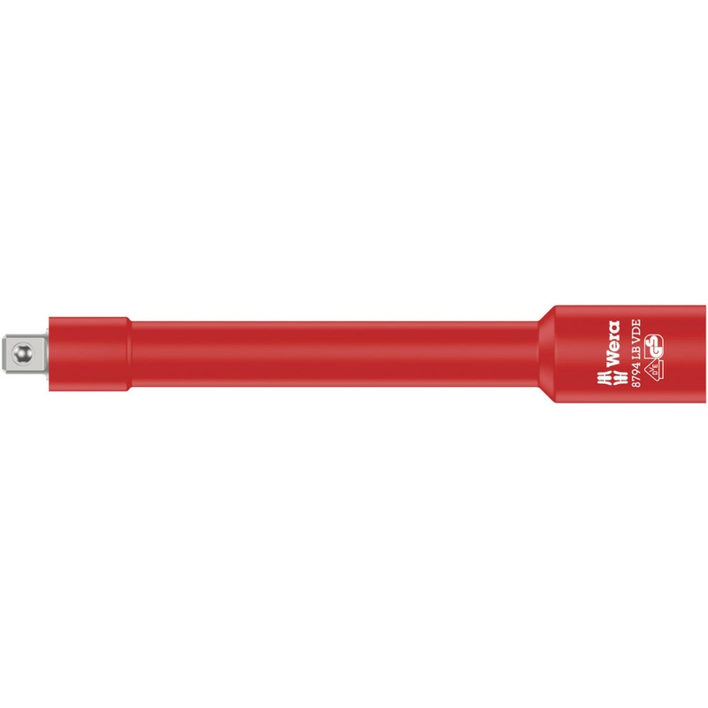 Wera 8794 LB VDE Zyklop extension, insulated, long, 3/8″, 3/8″ x 166 mm