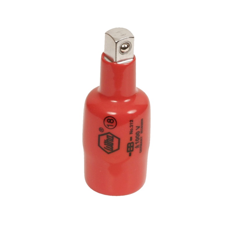 Wiha Tools 31650 Socket Adapter/Reducer 1/2 – 3/8″