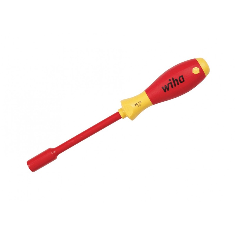 Wiha Tools 32241 Insulated Nut Driver, 17 mm x 125 mm