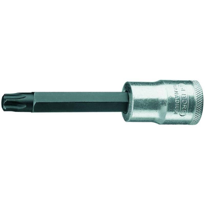 Gedore 6155870 Screwdriver Bit Socket 1/2″, Long TORX T45