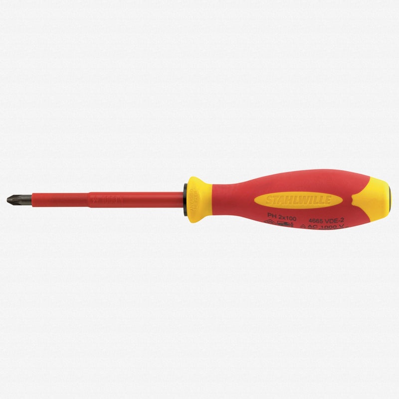 Stahlwille 46703001 4670 VDE DRALL+ #1 Pozidriv Screwdriver