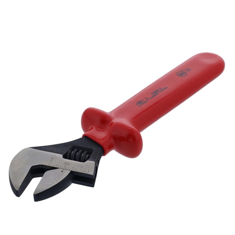 Wiha Tools 76210 10″ Insulated Adjustable Wrench