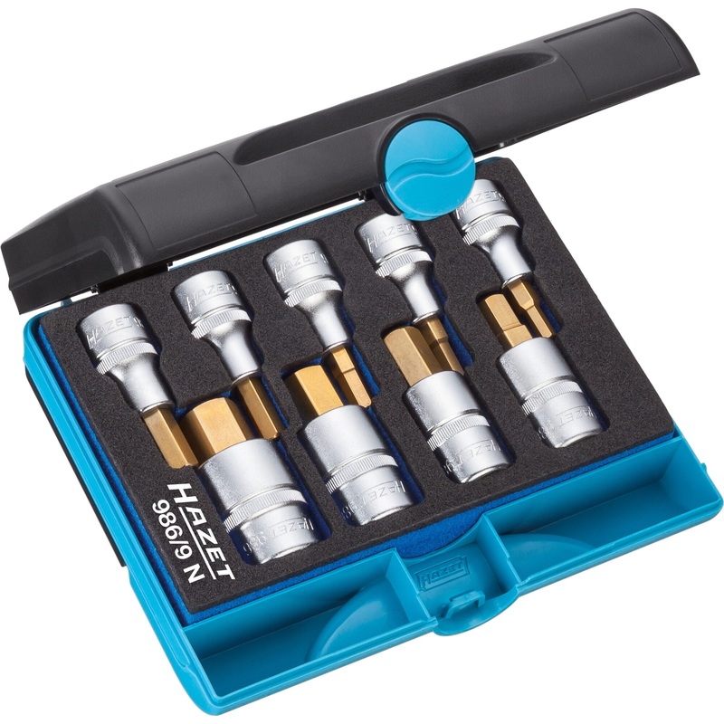 Hazet 986/9N Screwdriver Socket Set