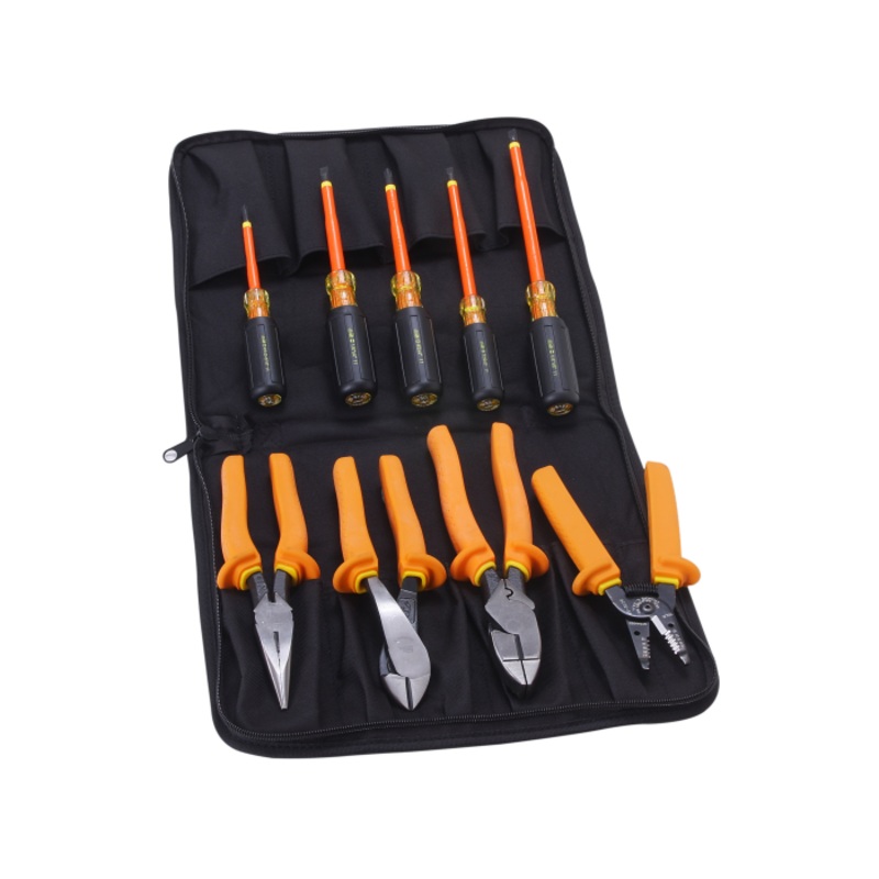 Ideal 35-9108 Insulated Tool Kit; 9 Pieces