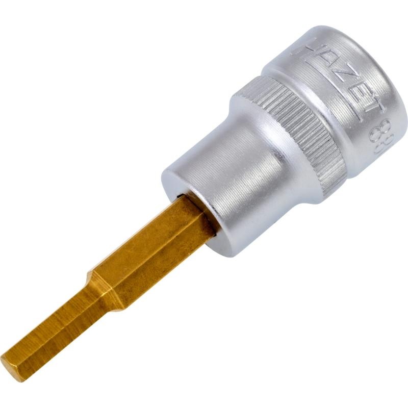 Hazet 8801-4 Screwdriver Socket, 10mm (3/8″) Square Drive, 4mm Hex