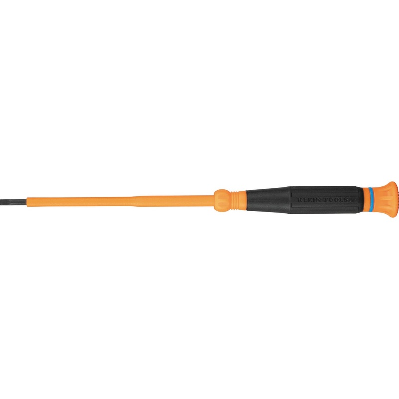 Klein Tools 6254INS Insulated Precision Screwdriver, Slotted 1/8-Inch