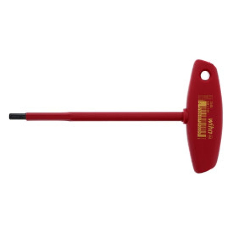 Wiha Tools 33443 5mm x 150mm Insulated Hex T-handle