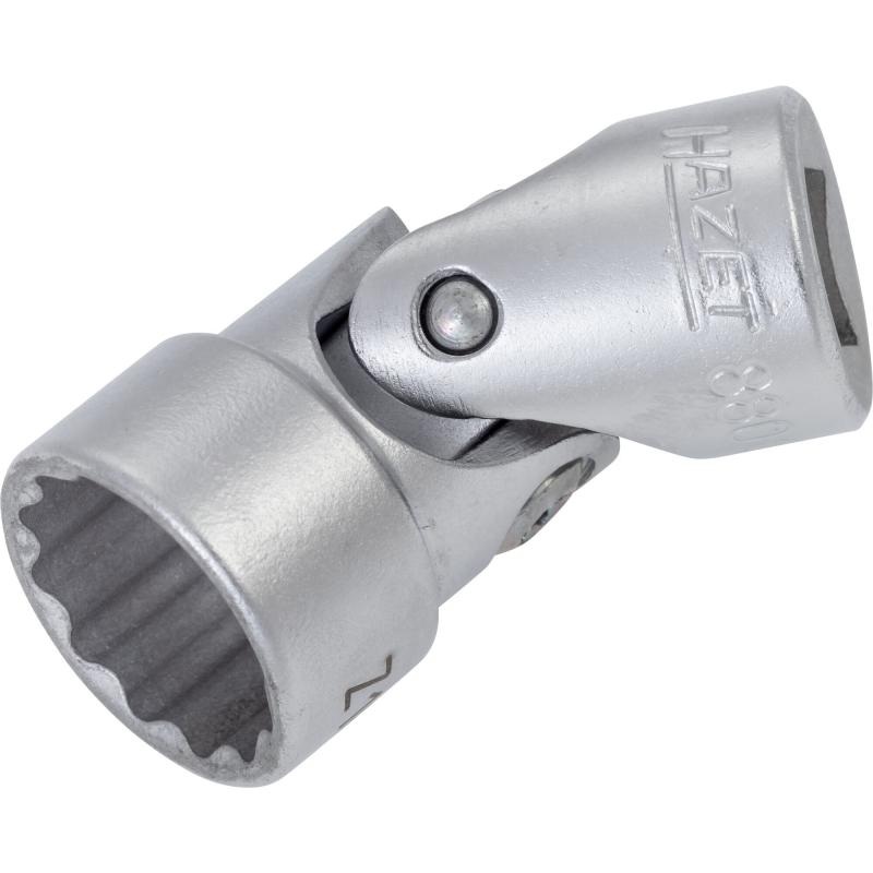 Hazet 880G-Z16 Universal Joint Socket, 10mm (3/8″) Square Drive, 12-Point, 16mm