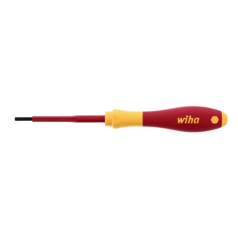 Wiha Tools 32303 Insulated Hex Metric Screwdriver, 3.0 mm x 75 mm