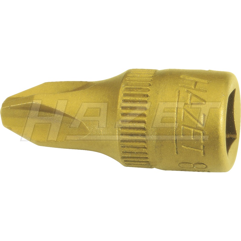 Hazet 8506-PH3 Phillips TiN Screwdriver Socket, #3, 1/4″