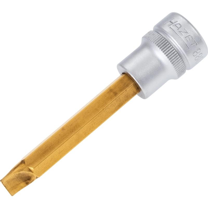 Hazet 8803-1.2X8 Screwdriver Socket, 10mm (3/8″) Square Drive, Slotted, 1.2x8mm