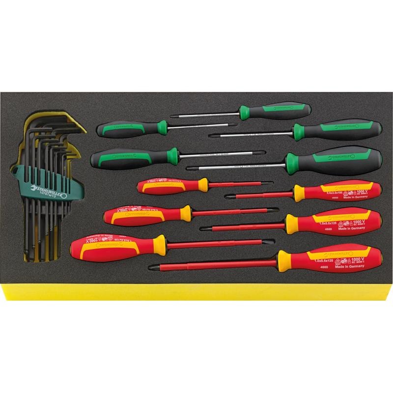 Stahlwille 96830127 TCS WT 4650-4665 DRALL+ set of screwdrivers