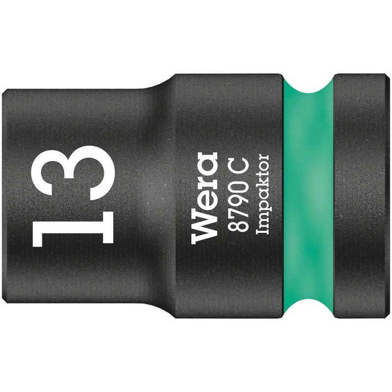 Wera 8790 C Impaktor socket with 1/2″ drive, 19 x 38 mm
