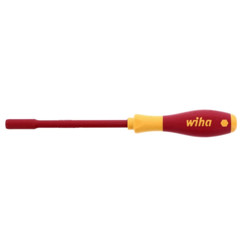 Wiha Tools 32261 Insulated Nut Driver, 7/32″ x 125 mm