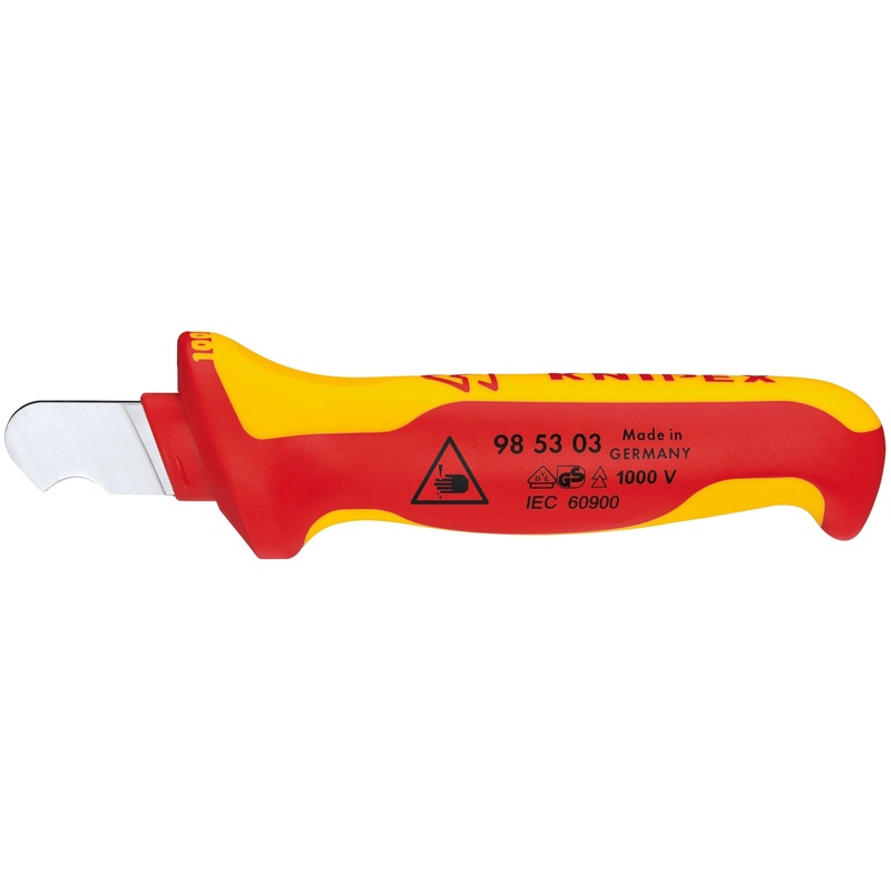 Knipex 98 53 03 7 1/2″ Dismantling Knife-1000V Insulated