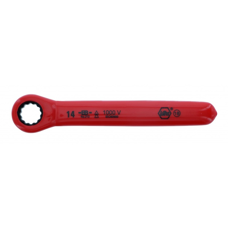 Wiha Tools 21214 14mm Insulated Ratchet Wrench