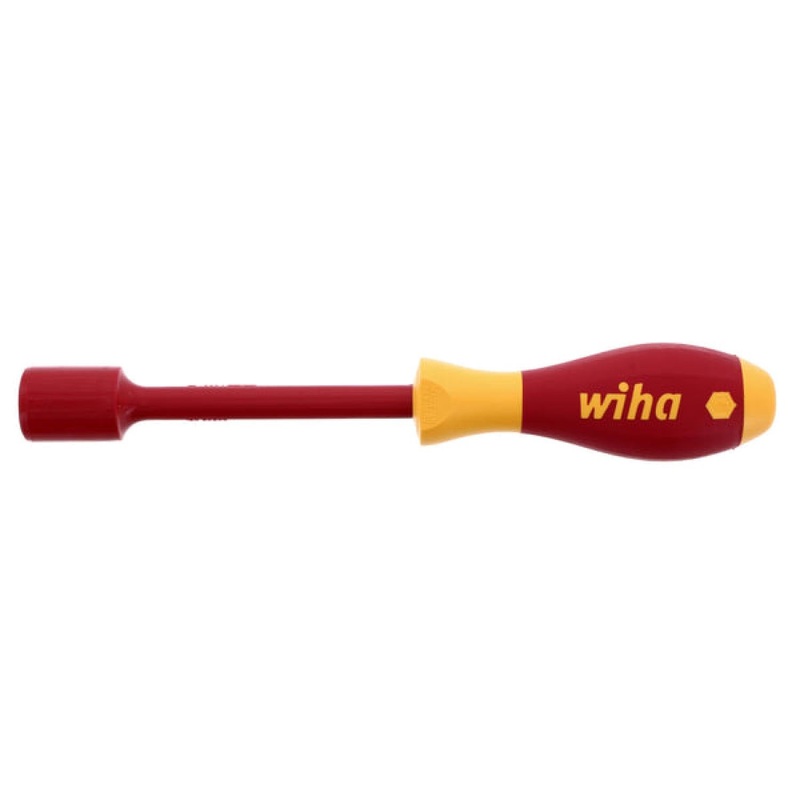 Wiha Tools 32239 Insulated Nut Driver, 15 mm x 125 mm