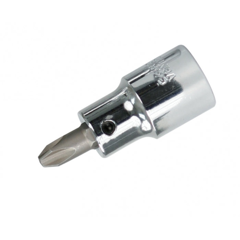 Wiha Tools 76423 #3 Phillips 1/2″ Drive Bit Socket