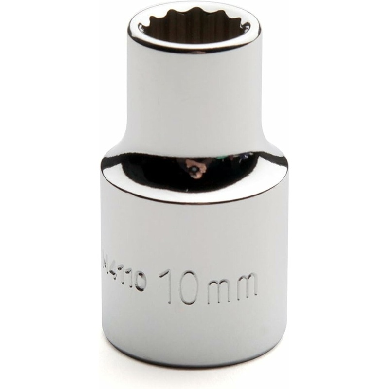 Cougar Pro M4110 1/2″ Drive 12 Point Standard Metric Socket, 10 mm
