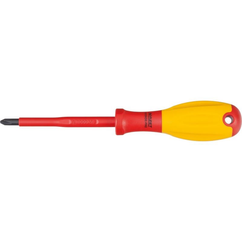 Hazet 810VDE-PH1 Screwdriver with Protective Insulation, Phillips, PH1