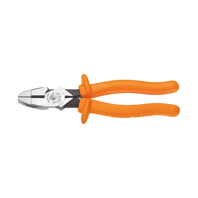 Klein Tools D2000-9NE-INS Insulated Lineman’s Pliers, 9″