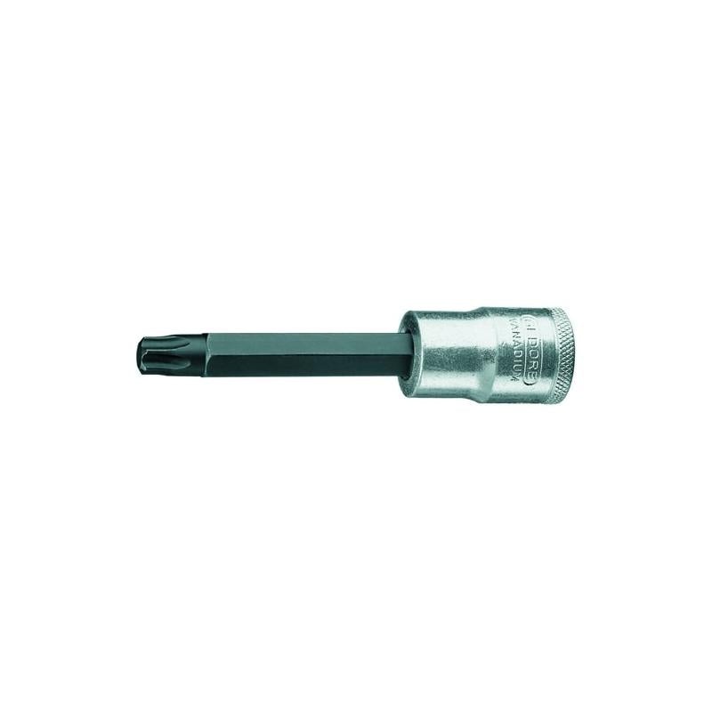 Gedore 6188450 Screwdriver Bit Socket 1/2 Inch Drive, Long TORX T60