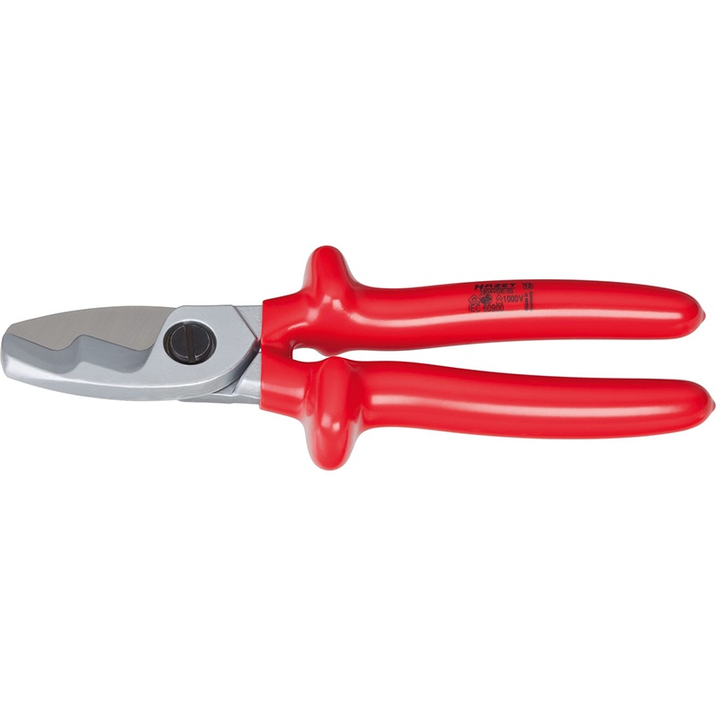 Hazet 1804VDE-33 Cable Shears with Protective Insulation, 208mm