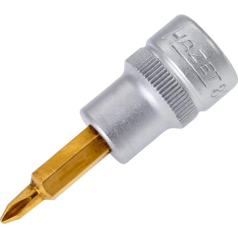 Hazet 8806-PH1 Screwdriver Socket, 10mm (3/8″) Square Drive, Phillips PH1