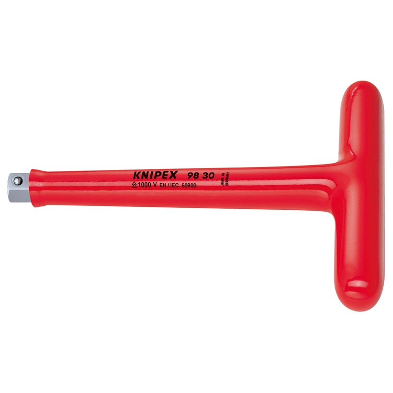 Knipex 98 30 3/8″ Drive T-Handle-1000V Insulated