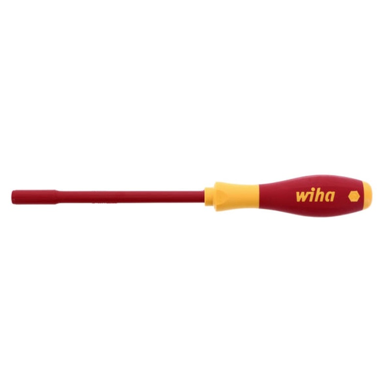 Wiha Tools 32255 Insulated Nut Driver, 5/32″ x 125 mm