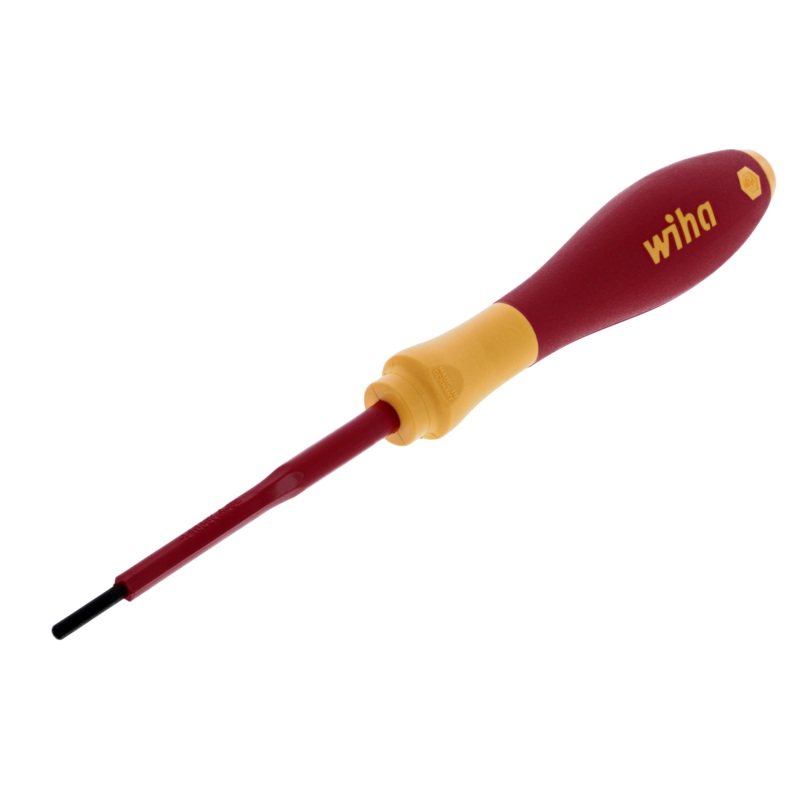 Wiha Tools 32300 Insulated Hex Metric Screwdriver, 2.5 mm x 75 mm