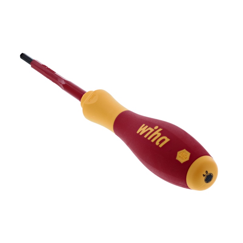 Wiha Tools 32301 Insulated Hex Metric Screwdriver, 4.0 mm x 75 mm