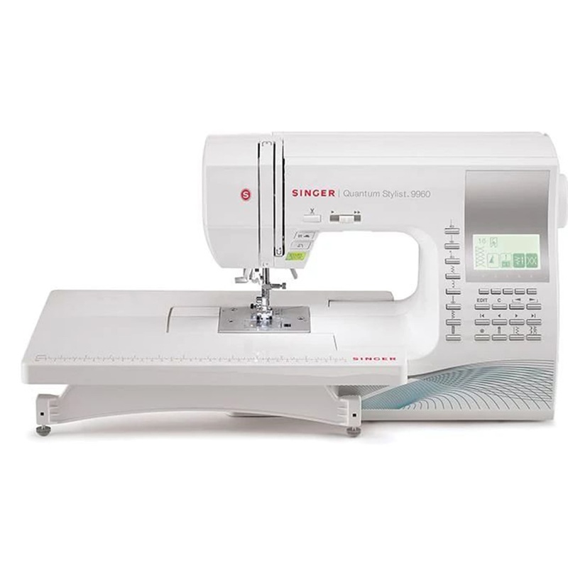 SINGER Refurbished Quantum Stylist 9960 Sewing Machine with Extension Table