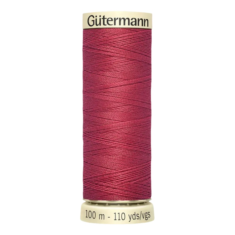 Gtermann Sew All Poly – 395 Geranium – 110yds Geranium
