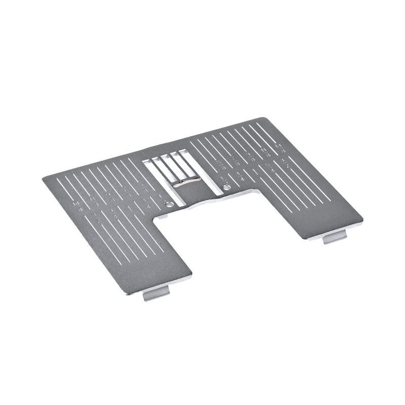 Zigzag Needle Plate with Inch Markings