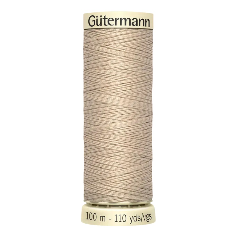 Gtermann Sew All Poly – 505 String Brown – 110yds String Brown