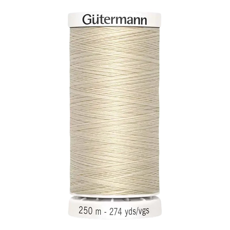 Gtermann Sew All Poly – 030 Bone – 274yds Bone