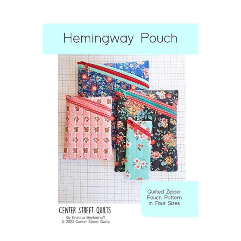 Hemingway Pouch | Center Street Quilts