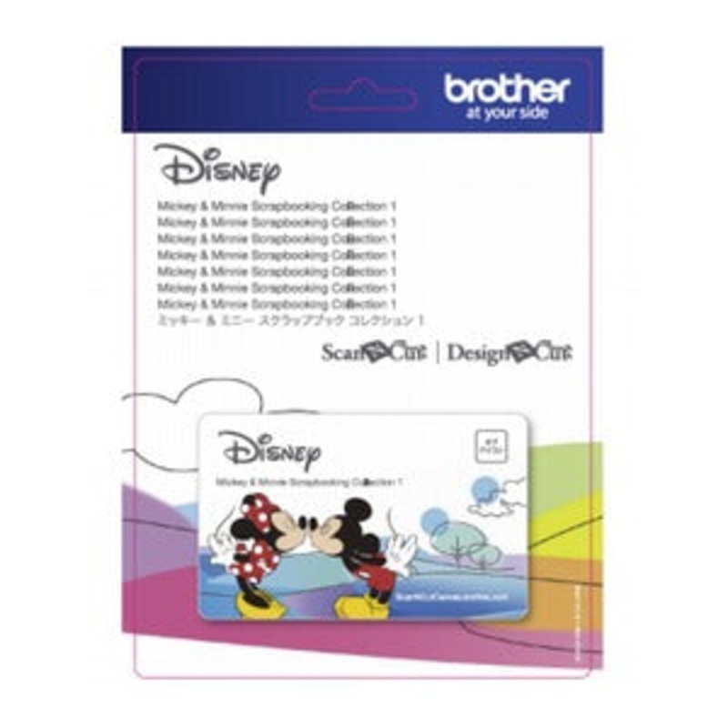 CADSNP01 Mickey & Minnie Paper Craft No. 1