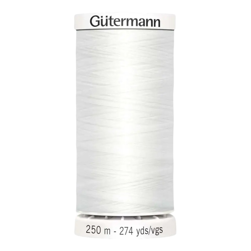 Gtermann Sew All Poly – 020 Nu White – 274yds Nu White